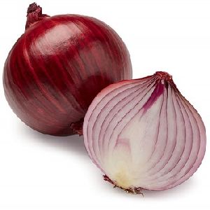 red fresh onion