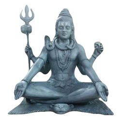 Fiber Shiva Statue