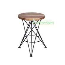 Kitchen Stool Cross Hair Pin Legs