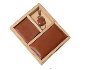 X702 Genuine leather gift set of three