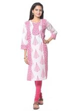 Vastra Vinod Pink Long Kurti