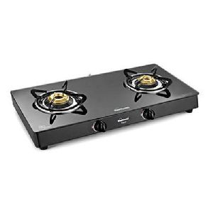 Tuften 2 Burner Glass Gas Stove