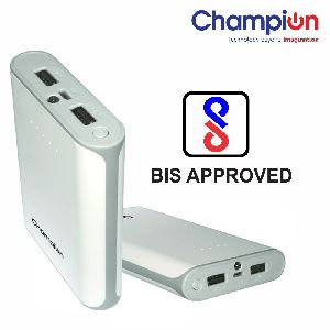 Champion Model-PL-10000 Power Bank with 10400mAh Capacity