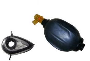 Resuscitator Black Rubber