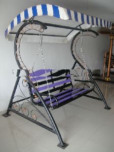 wrought iron swing