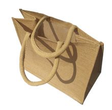 Jute SHOPPING BAGS with handle