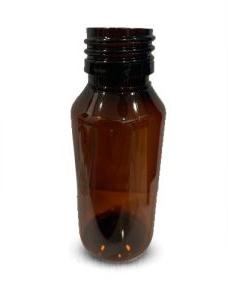 60 ML Round Pharmacy Amber Bottle