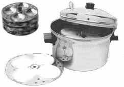 Idli Cooker and Idli Plate