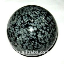 Gemstone Spheres:Snow Flake Obsidian Sphere