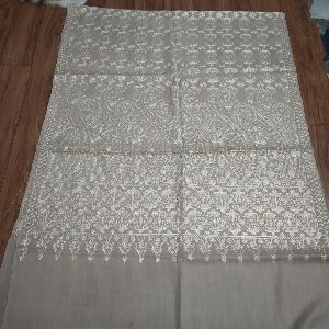 fine wool nalki work stoles