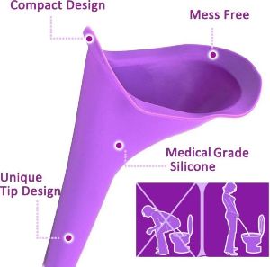 Zedex Reusable Silicone Urinal Funnel Device