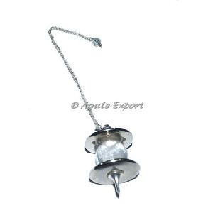 Silver Plain Steel Pendulum