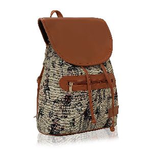 KLEIO Ladies Casual Spacious Backpack Hand Bag