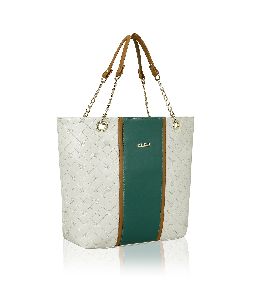 KLEIO Stylish Quilted Zip Ladies Tote Handbag
