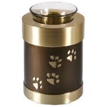 Wood Tea Light Pet Urns