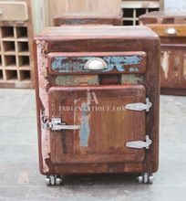 RECYCLED WOOD DRAWER CABINET