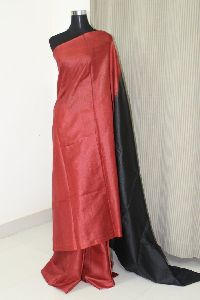 Plain Tussar Saree