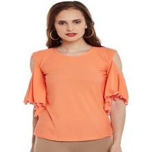 New Women Cut At Shoulder Latken Top