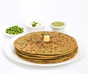 green peas paratha