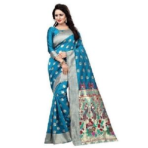 fancy party wear saree