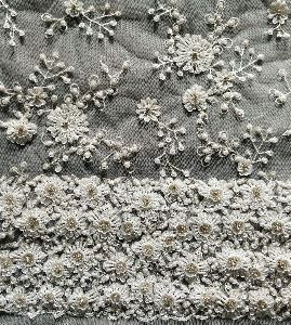Embroidered Sequin Fabric