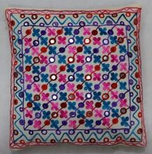 Indian Handmade Uzbek Suzani Cushion Cover