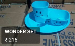 Plastic Cup Plate Set