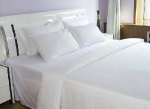 Plain White Bedsheet