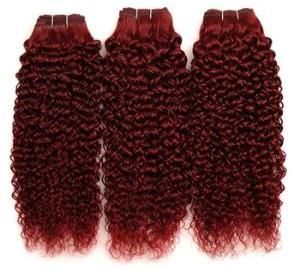 Coloured Human Hair Bundles