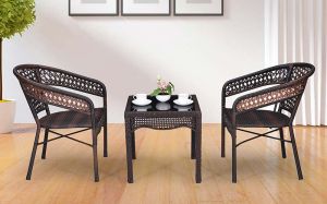 Metal Table Chair set