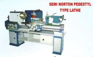 Semi Norton Pedestal Type Lathe Machine