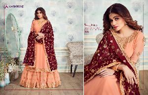 Designer Partywear Sharara Suits