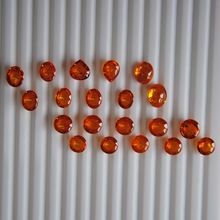 Cabochon Mandarin Garnet Gemstone