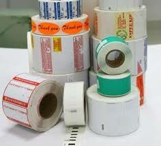 Pressure sensitive sticker rolls