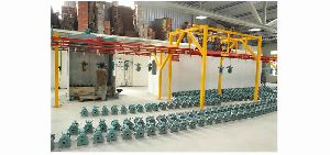 CONVEYOR POWDER COATING BOOTH