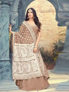 Resham Embroidered Coco Anarkali Suit