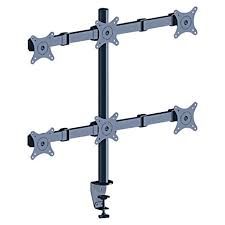 Six LCD Table Mount Bracket