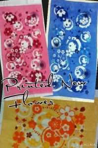 New Flower Printed Towels