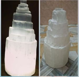 Selenite Lamp