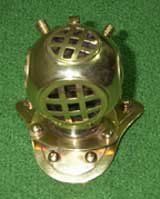 Diver Helmet Paper Weight