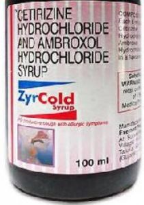 Zrycold Syrup 100ml