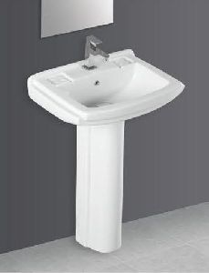 Plain Pedestal Wash Basin