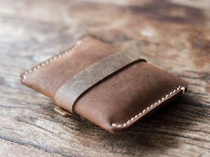 designer leather wallet