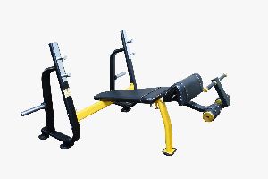 S Pro Olympic Decline Bench Press Machine