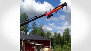 Hydraulic Tractor Mounted Crane