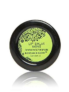 Vedic Concepts Banyan & Saint Organic Lip Balm- Mint