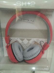 Headphone red colour