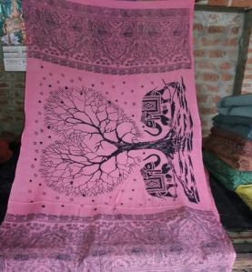 Tree Printed Cotton Stoles