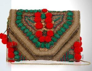 Fancy Embroidered Sling Bags