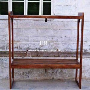 Wood Luggage Rack